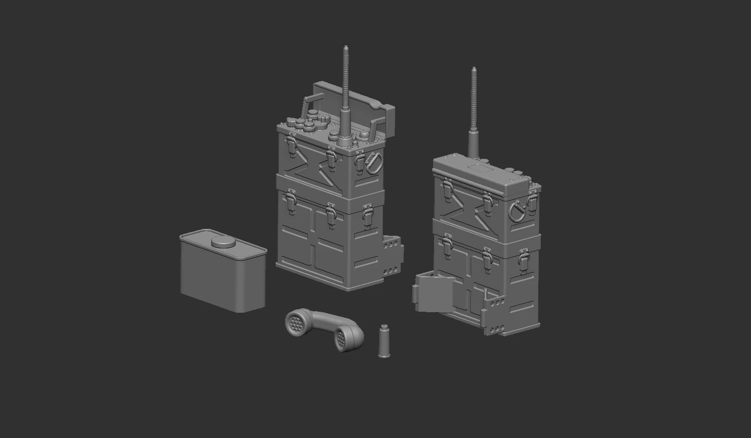 1:48 US radio set SCR-300