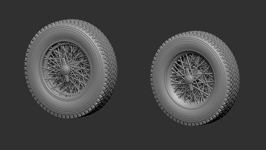 1:24 Wheels for Alfa Romeo 159 Alfeta