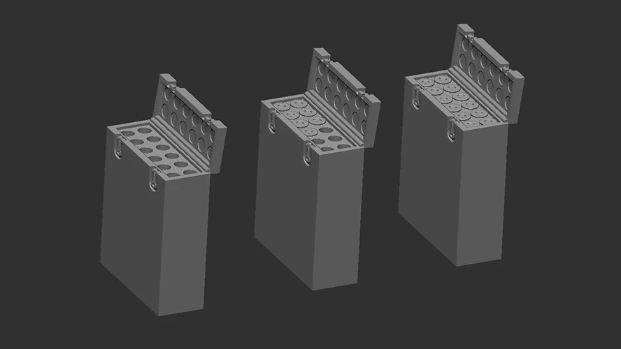 1:72 AMMO Box 3.7 cm KwK 38(t)