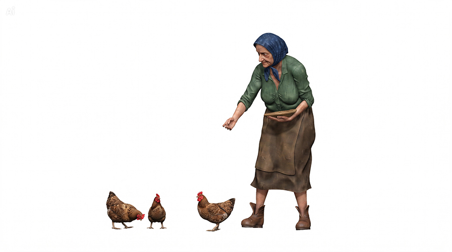 Illustration image – supplied unpainted